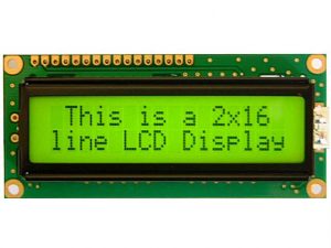 16x2 Character LCD