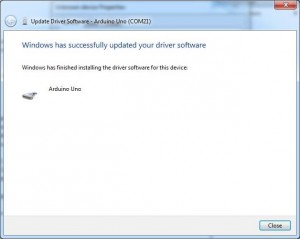 Arduino Driver Installing Step 6