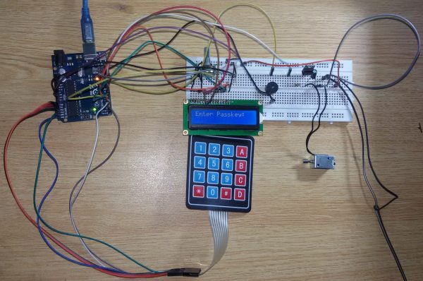 Digital Door Lock using Arduino Uno