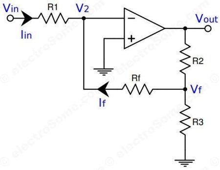 High Input Impedance Inverting Amplifier - Opamp