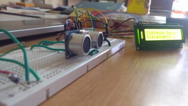 Ultrasonic Distance Locator - Practical Implementation