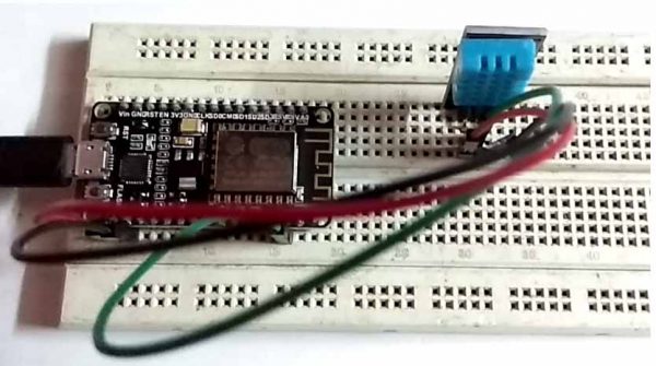 Interfacing DHT11 Sensor with ESP8266 - Practical Implementation