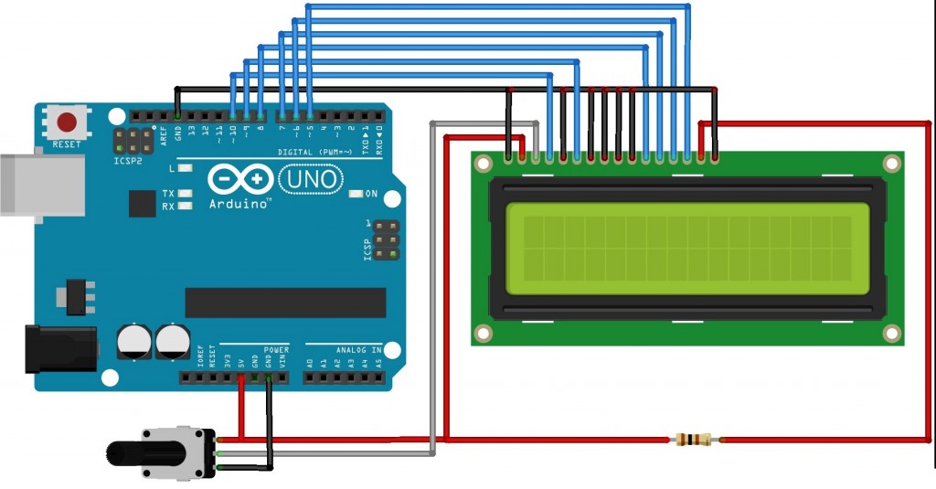 Interfacing LCD with Arduino UNO