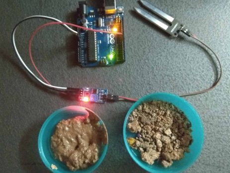 Interfacing Moisture Sensor with Arduino