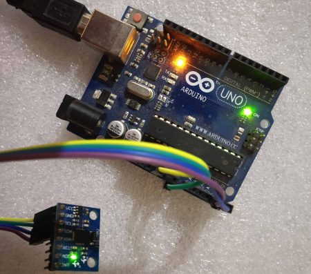 Interfacing MPU-6050 with Arduino Uno