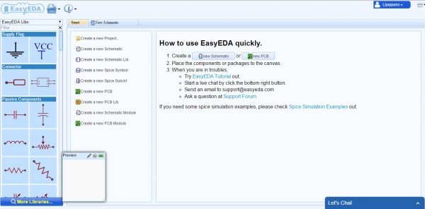 New Project - EasyEDA