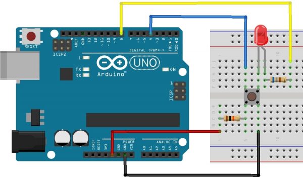 Using Switch with Arduino Uno External PULL-UP