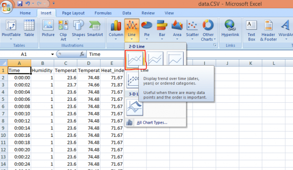 Generating Graph with Excel Data